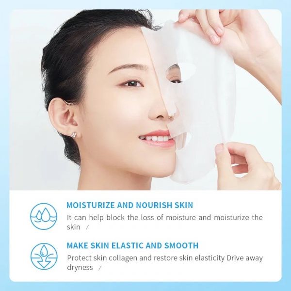 SADOER Moisturizing facial sheet mask with hyaluronic acid